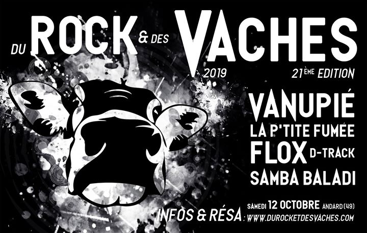 21ème édition du Festival Du Rock Et Des Vaches !!!