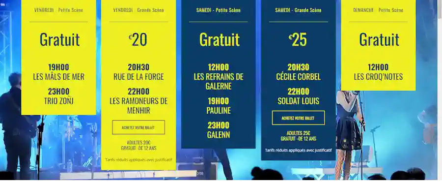 programmation les nuits salines 2023