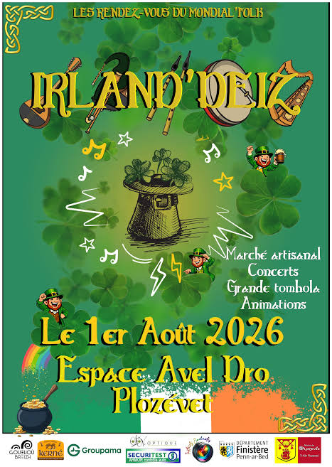 irland'deiz pour le mondial'folk 2026