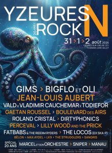 Yzeures’n’Rock à Yzeures-sur-Creuse - Festival de musique le 31 juillet - Le festival Yzeures’n’Rock, (entre électro, pop, rap et rock alternatif)...