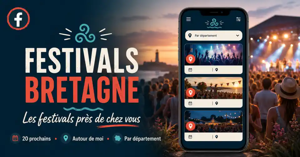 Application mobile pour festival