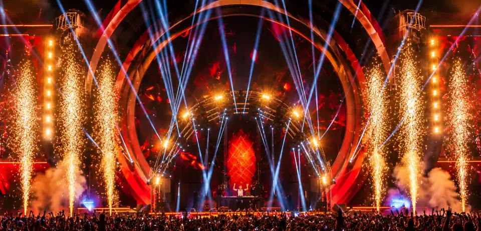 jets de scene pour festivals