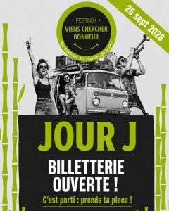 Viens Chercher Bonheur à Noyant-Villages - Festival de musique le 26 septembre - Le Festoch' Viens Chercher Bonheur revient le 26 septembre 2026...