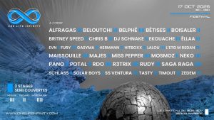 One Life Infiny à Parigné - Festival en octobre le 17 octobre - La Tech House, la Techno et les sons les plus...