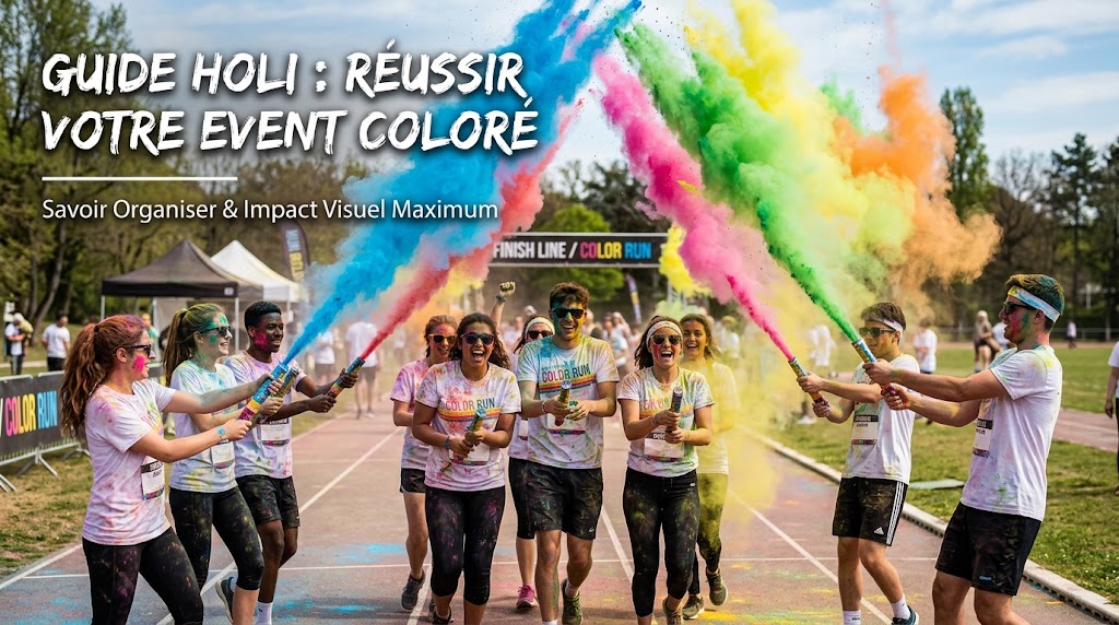 Comment Réussir une Color Run ou un Événement Holi : Le Guide Complet